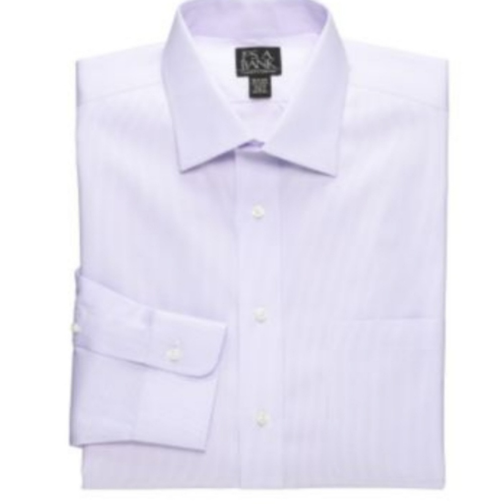 JoS. A. Bank purple dress shirt
